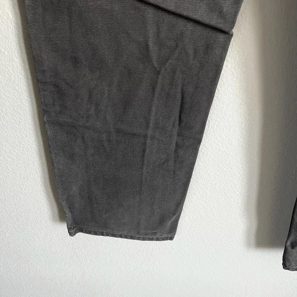 Carhartt gray double knee work wear carpenter pants